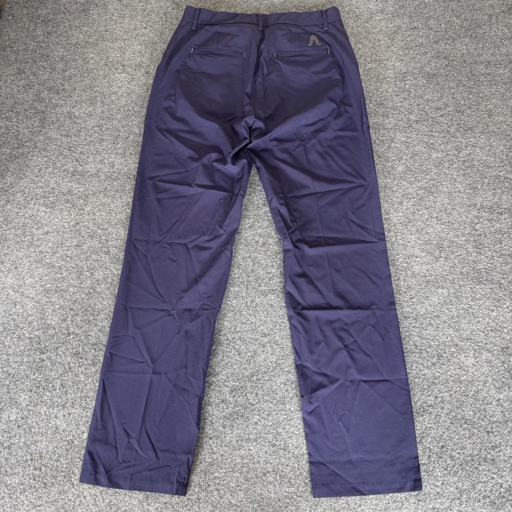 Royal & Awesome Mens Golf Chino Pants 30x30 Navy Performance Stretch Athletic